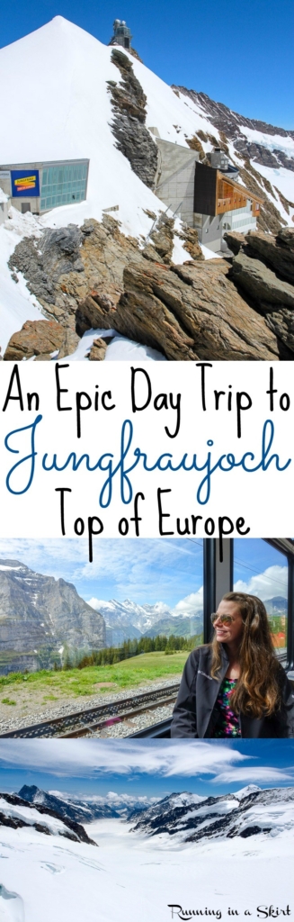 An Epic Day Trip to Jungfraujoch Top of Europe / Running in a Skirt