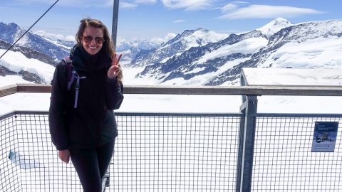 An Epic Day Trip to Jungfraujoch Top of Europe / Running in a Skirt