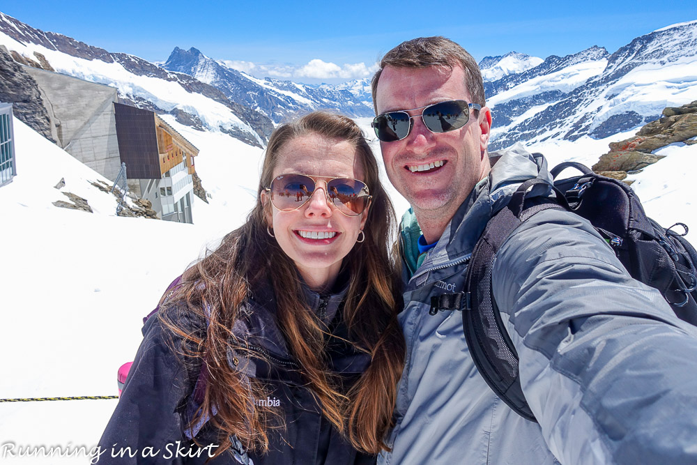 An Epic Day Trip to Jungfraujoch Top of Europe / Running in a Skirt