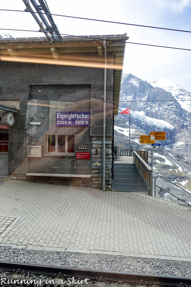 An Epic Day Trip to Jungfraujoch Top of Europe / Running in a Skirt