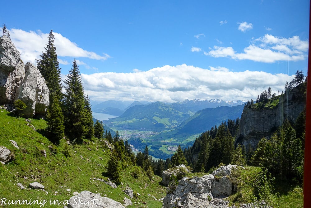 Mt. Pilatus Day Trip from Lucerne Switzerland / Running in a Skirt