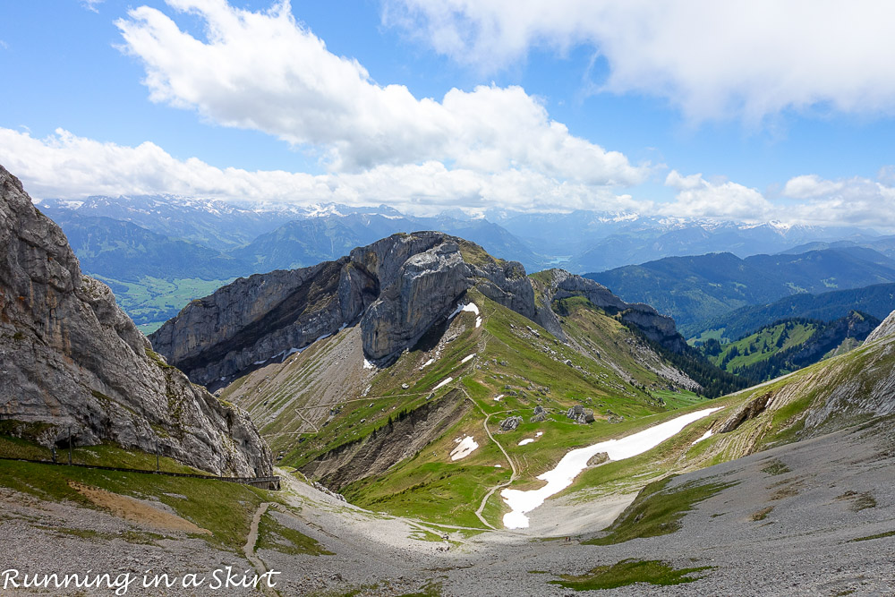 Mt. Pilatus Day Trip from Lucerne Switzerland / Running in a Skirt