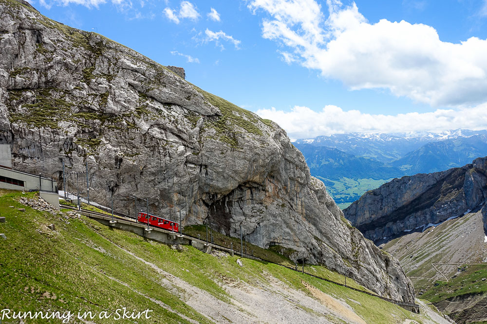 Mt. Pilatus Day Trip from Lucerne Switzerland / Running in a Skirt