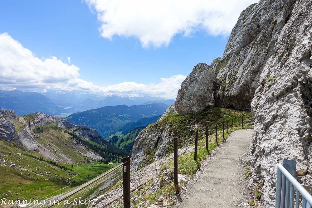 Mt. Pilatus Day Trip from Lucerne Switzerland / Running in a Skirt