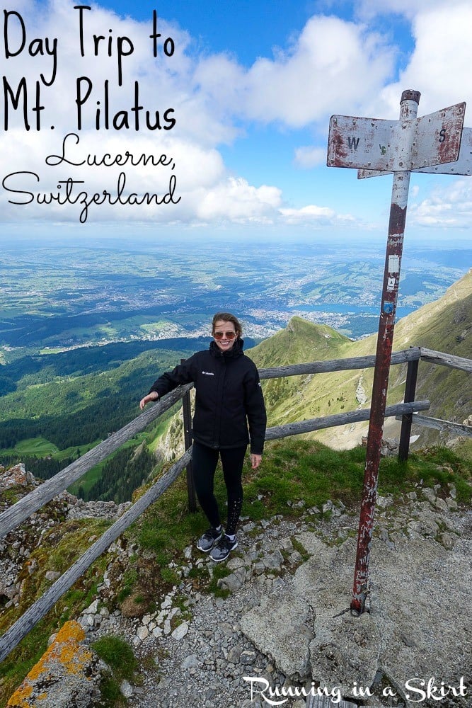 Mt. Pilatus Day Trip from Lucerne Switzerland / Running in a Skirt