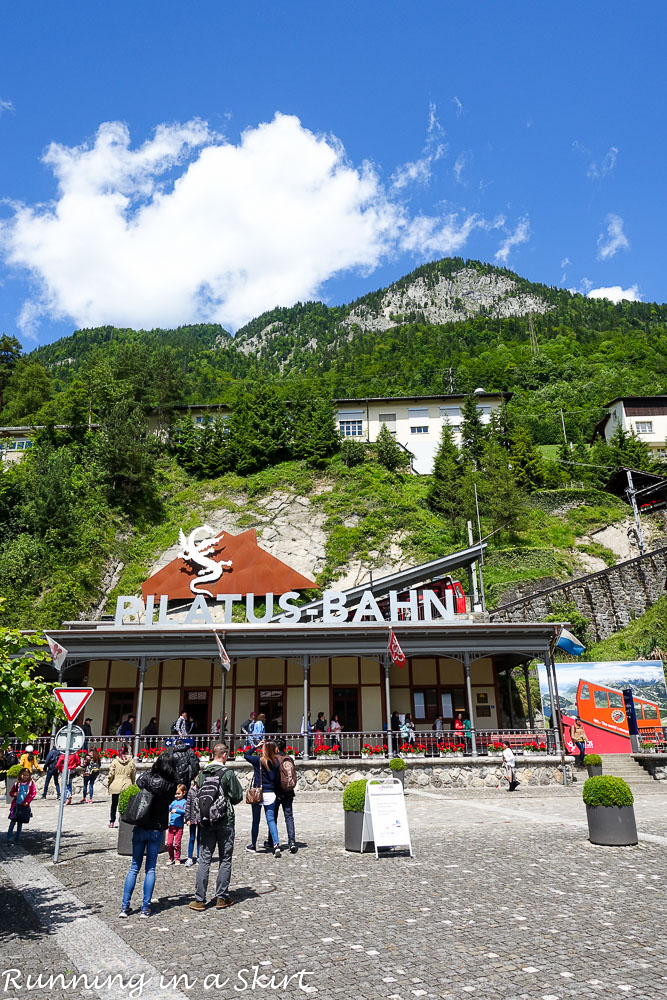 Mt. Pilatus Day Trip from Lucerne Switzerland / Running in a Skirt