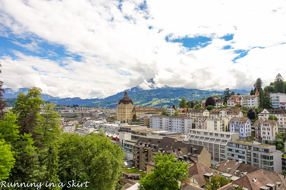 Things to do in Lucerne Switzerland / Running in a Skirt