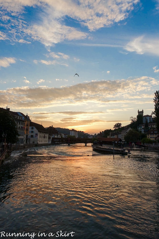 Things to do in Lucerne Switzerland / Running in a Skirt