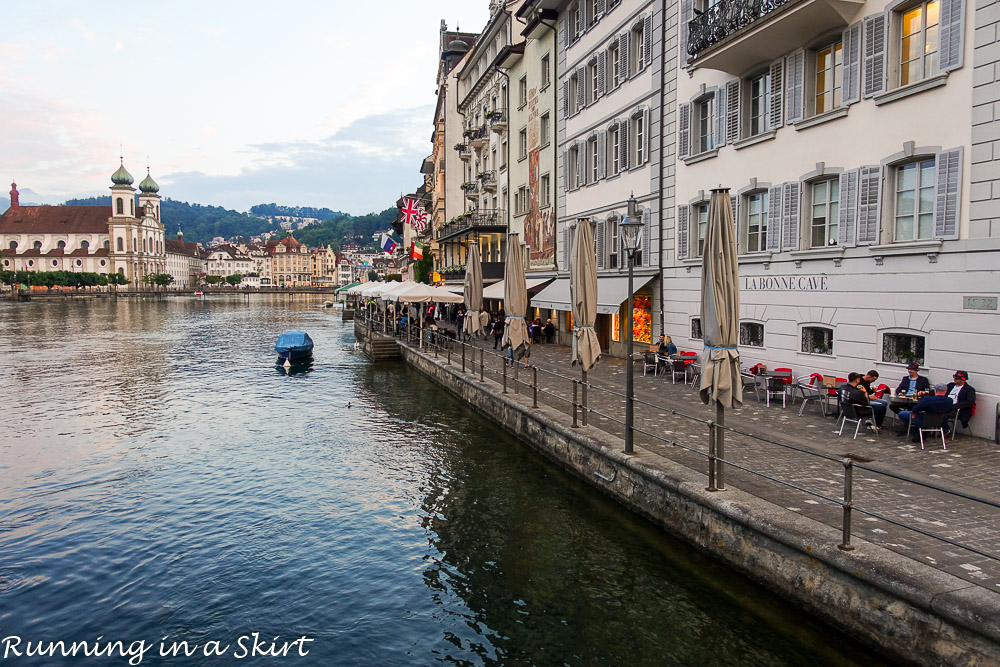 Things to do in Lucerne Switzerland / Running in a Skirt