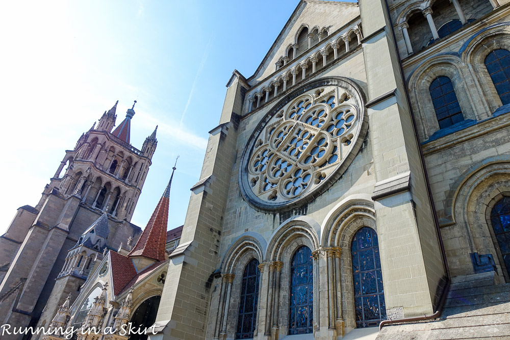 What to do in Lausanne Switzerland / Running in a Skirt