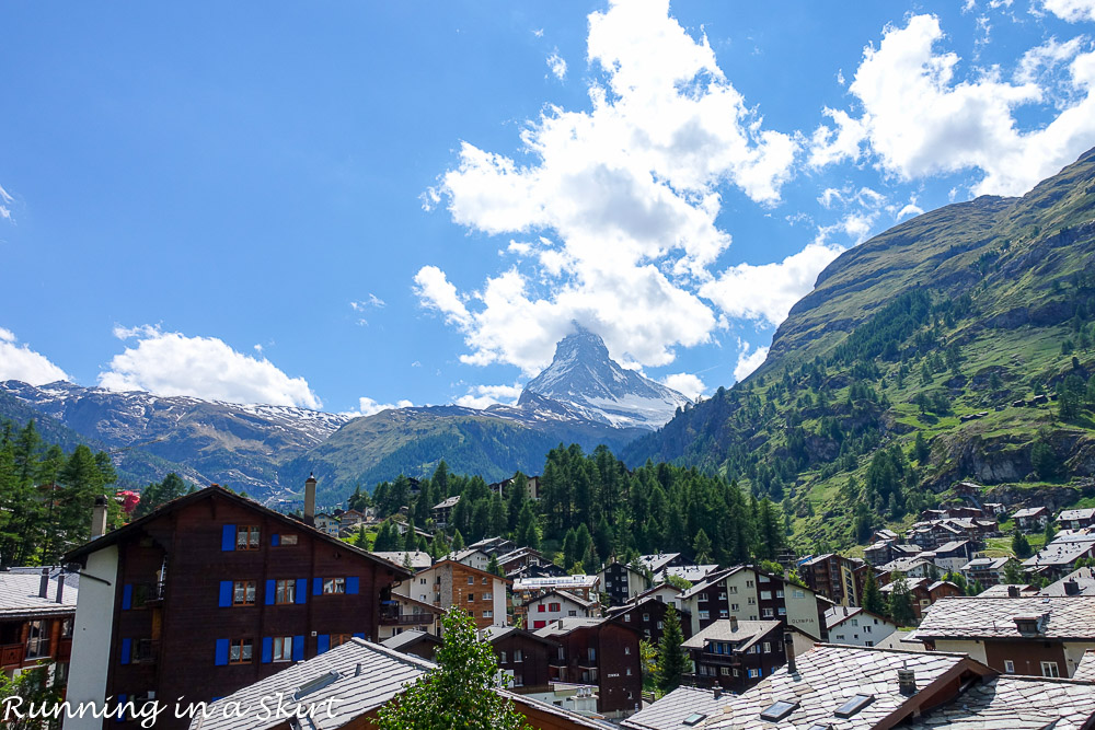 Visiting Zermatt and the Matterhorn/ Running in a Skirt