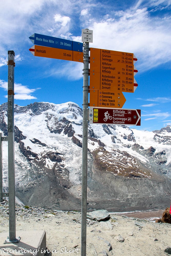 Visiting Zermatt and the Matterhorn/ Running in a Skirt