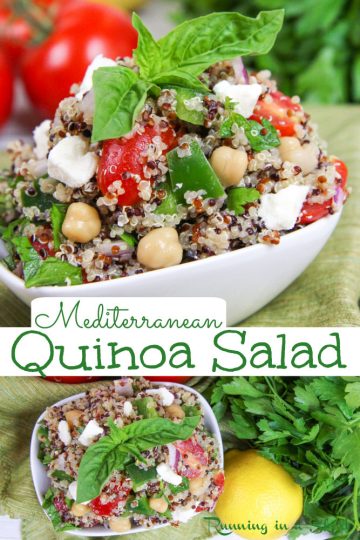 Mediterranean Quinoa Salad - Fresh & Healthy « Running in a Skirt