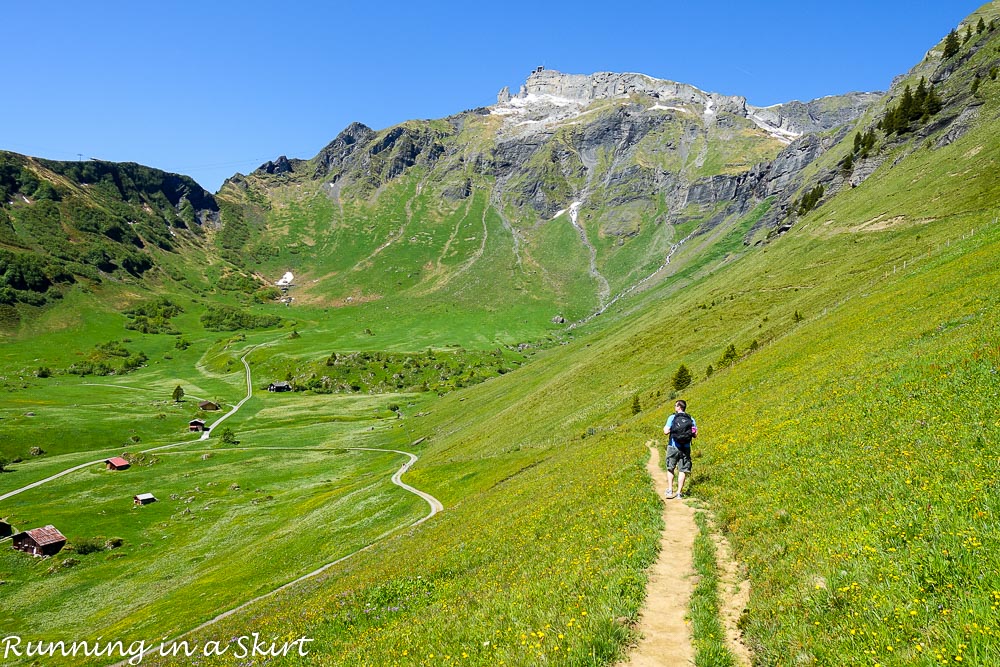 Why Murren is one of the most beautiful places in Switzerland / Running in a Skirt