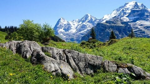 Why Murren is one of the most beautiful places in Switzerland / Running in a Skirt