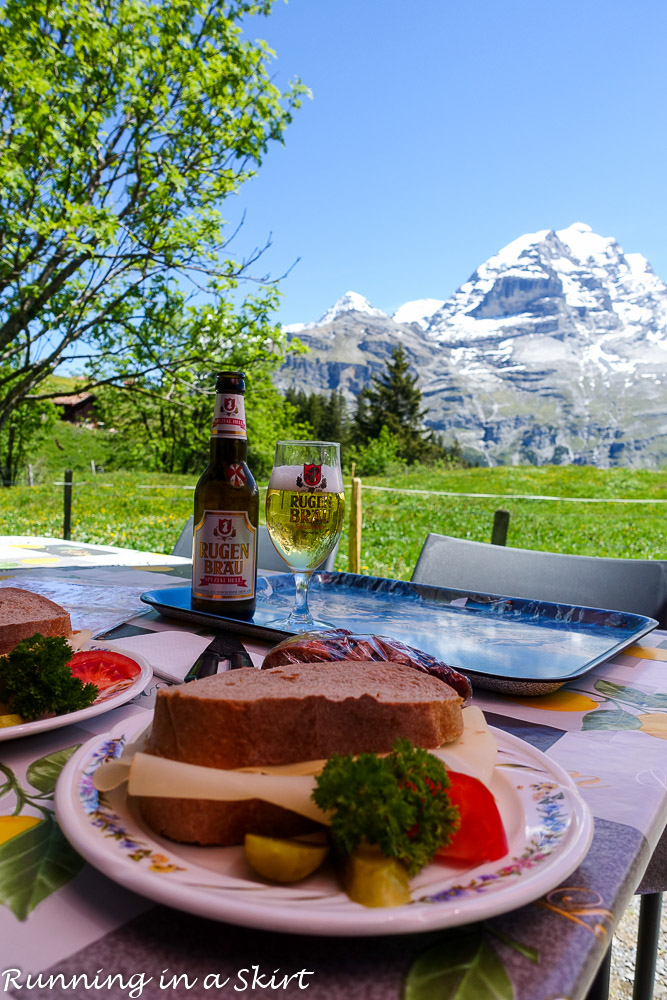 Why Murren is one of the most beautiful places in Switzerland / Running in a Skirt