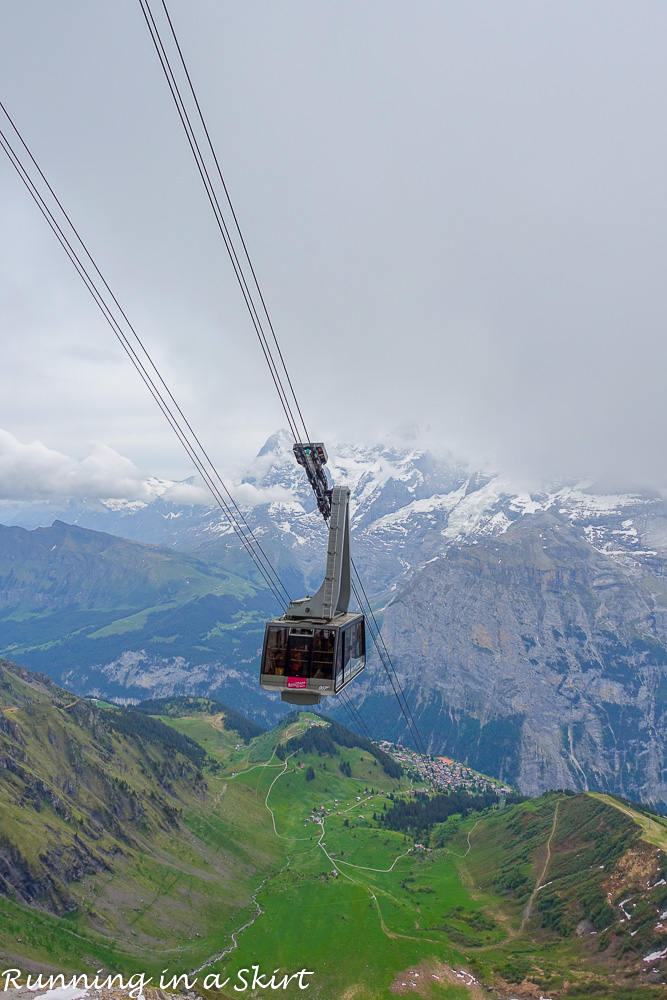 Why Murren is one of the most beautiful places in Switzerland / Running in a Skirt