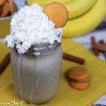 Easy & Healthy Banana Pudding Smoothie recipe / Running in a Skirt