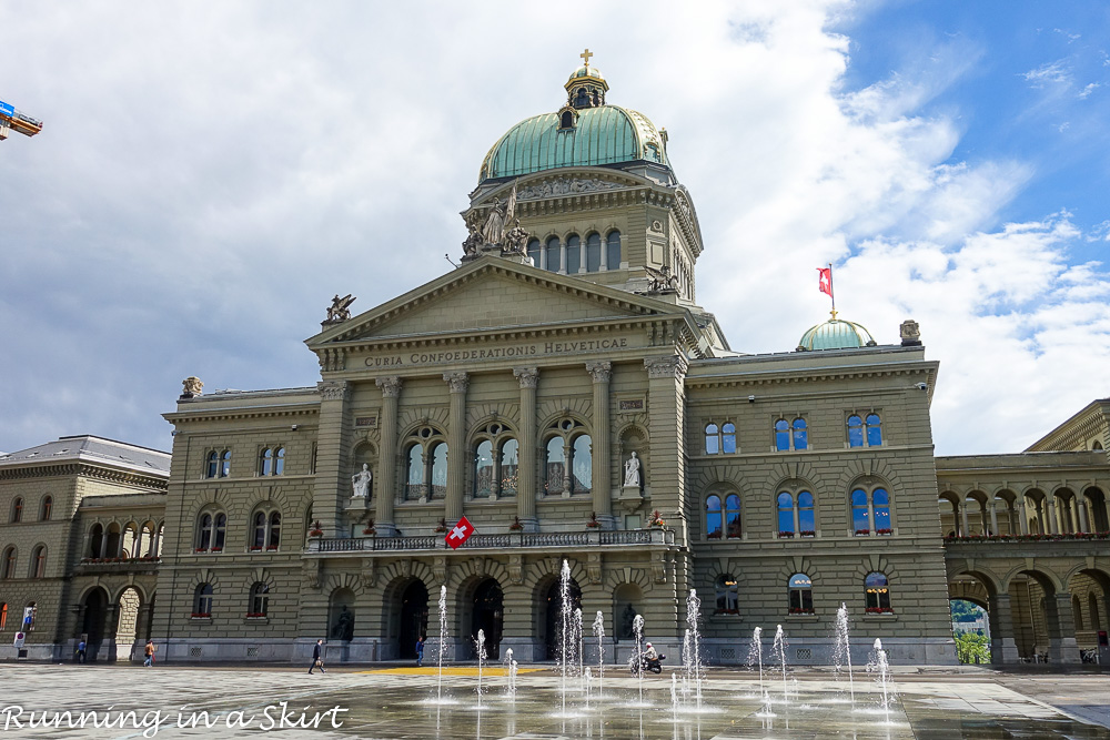 How to Spend One Day in Bern Switzerland / Running in a Skirt