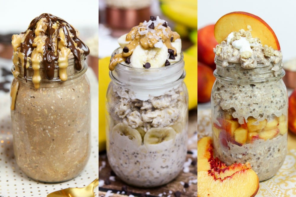 8 Dessert Overnight Oats that are actually good for you! ? Running in a Skirt