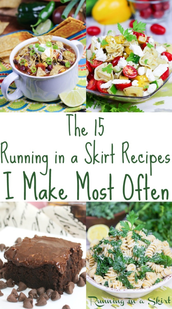 Easy Healthy Blog Recipes to make today / Running in a Skirt