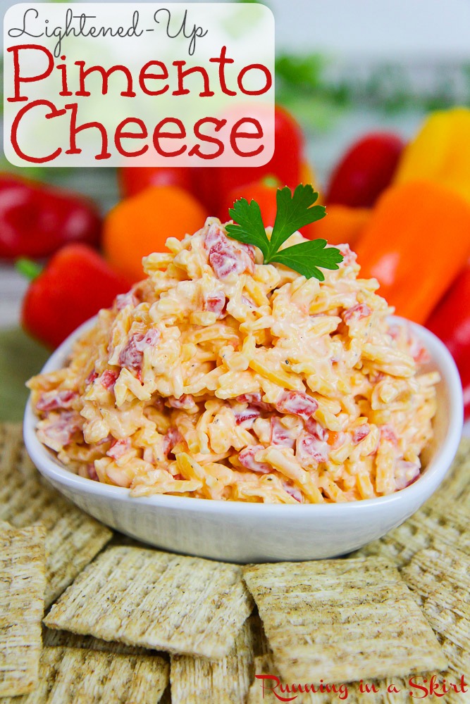 Light Pimento Cheese recipe / Running in a Skirt