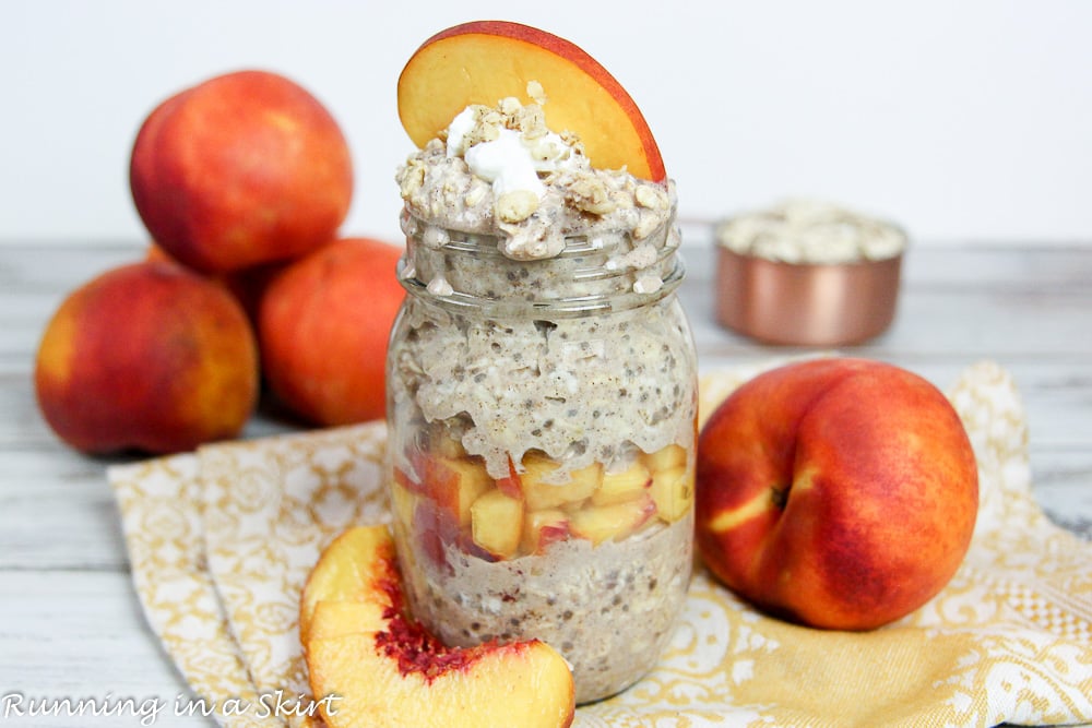 Peachy Blinders Overnight Oats