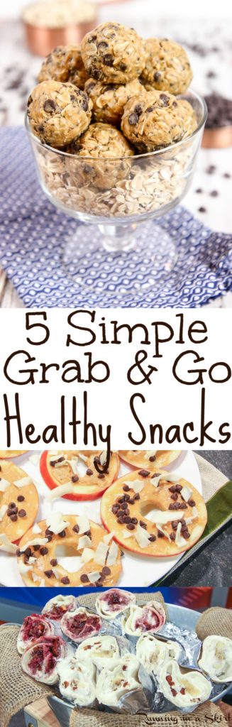 Simple Healthy Snacks for on the go! / Running in a Skirt