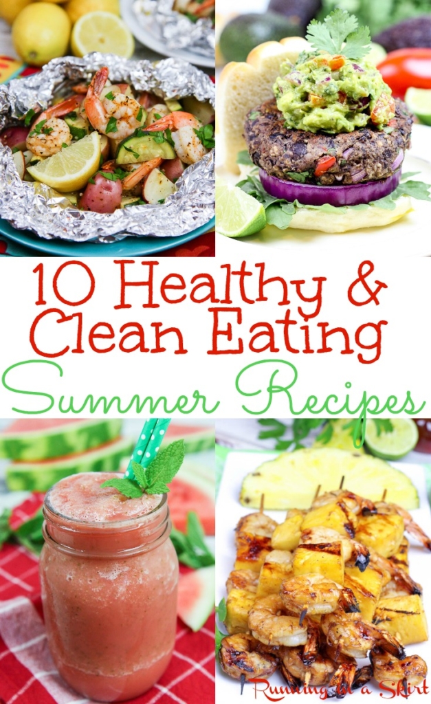 Clean Eating Healthy Recipes for Summer /Running in a Skirt