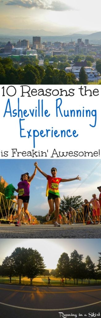 10 Reasons the Asheville Running Experience is Freaking Awesome / Running in a Skirt
