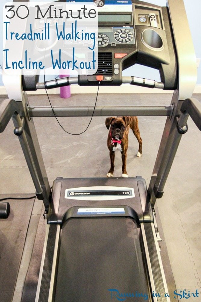 Walking Incline Treadmill Workout / Running in a Skirt
