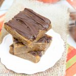 6 ingredient healthy pumpkin fudge recipe/ Running in a Skirt