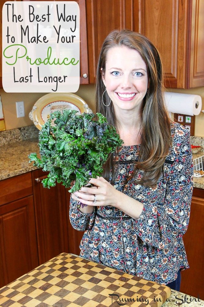 How to Make Your Produce Last Longer / Running in a Skirt