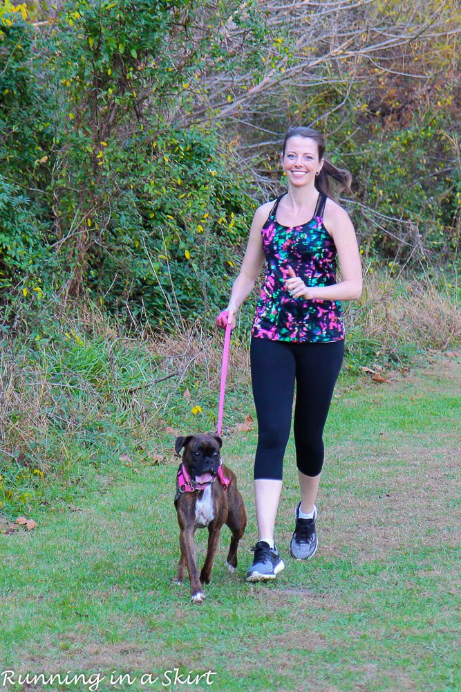 How to Train Your Dog to Run With You / Running in a Skirt