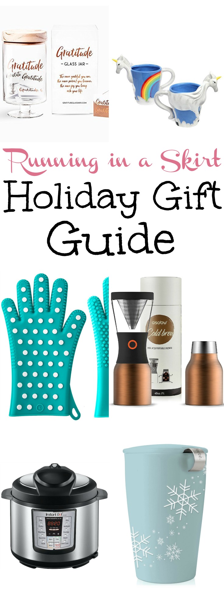 2017 Holiday Gift Guide for Her!  Includes cute gift ideas for women at any price point. / Running in a Skirt via @juliewunder