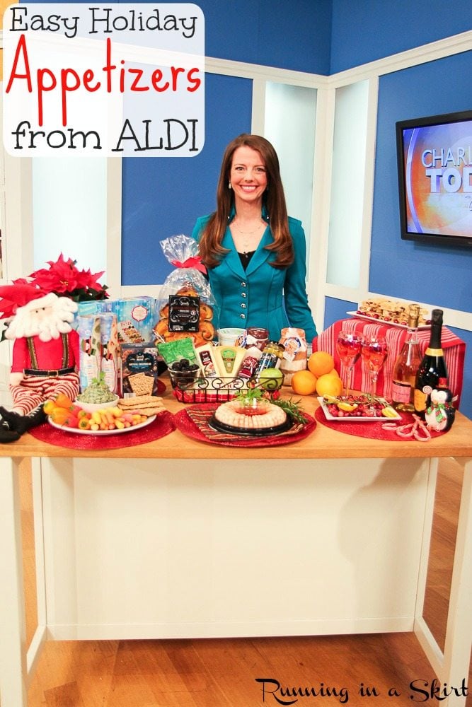Easy Holiday Appetizer Ideas from ALDI / Running in a Skirt