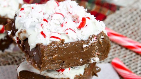 No Bake Peppermint Fudge / Running in a Skirt