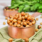 Roasted Crispy Ranch Chickpeas recipe