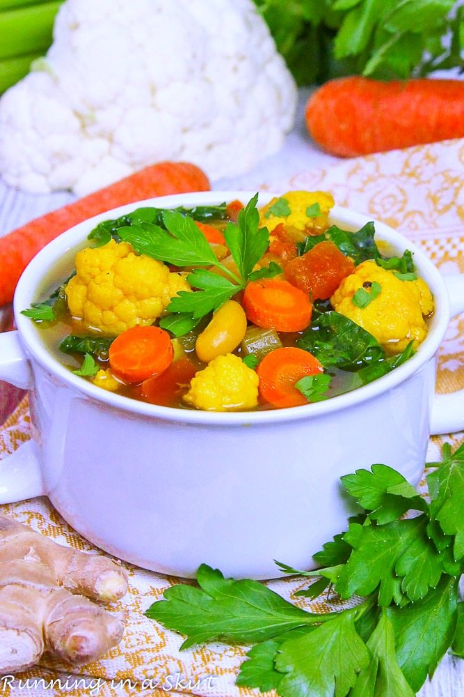 Crock Pot Vegetarian Detox Soup