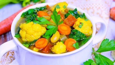 Crock Pot Vegetarian Detox Soup