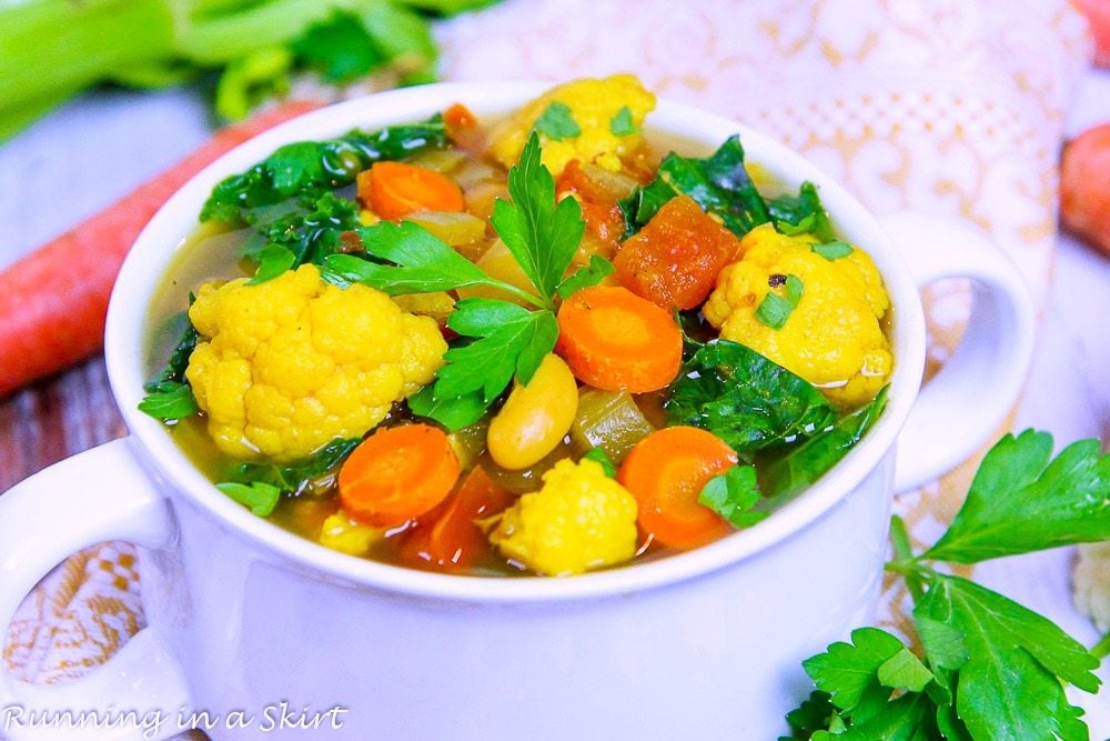Crock Pot Vegetarian Detox Soup