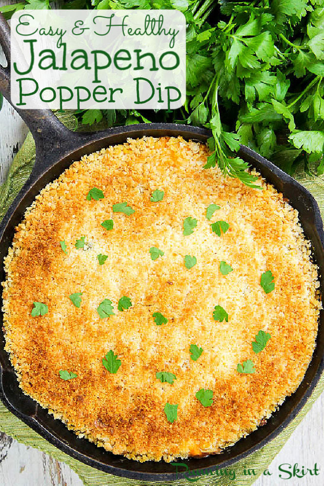 Healthy Jalapeno Popper Dip - The Best Jalapeno Cheese Dip Pin