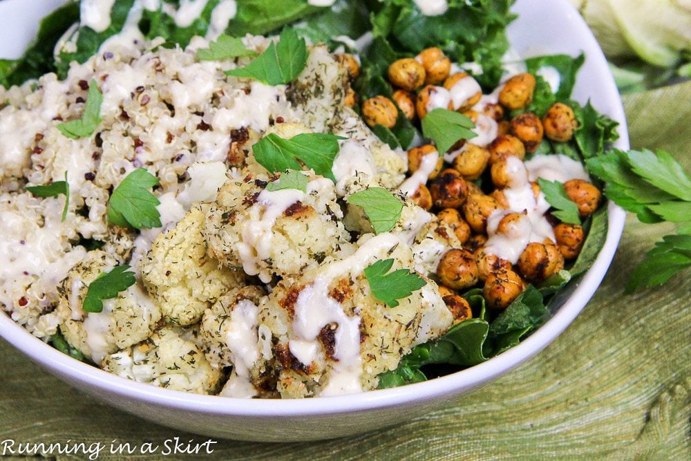 Roasted Cauliflower Salad recipe