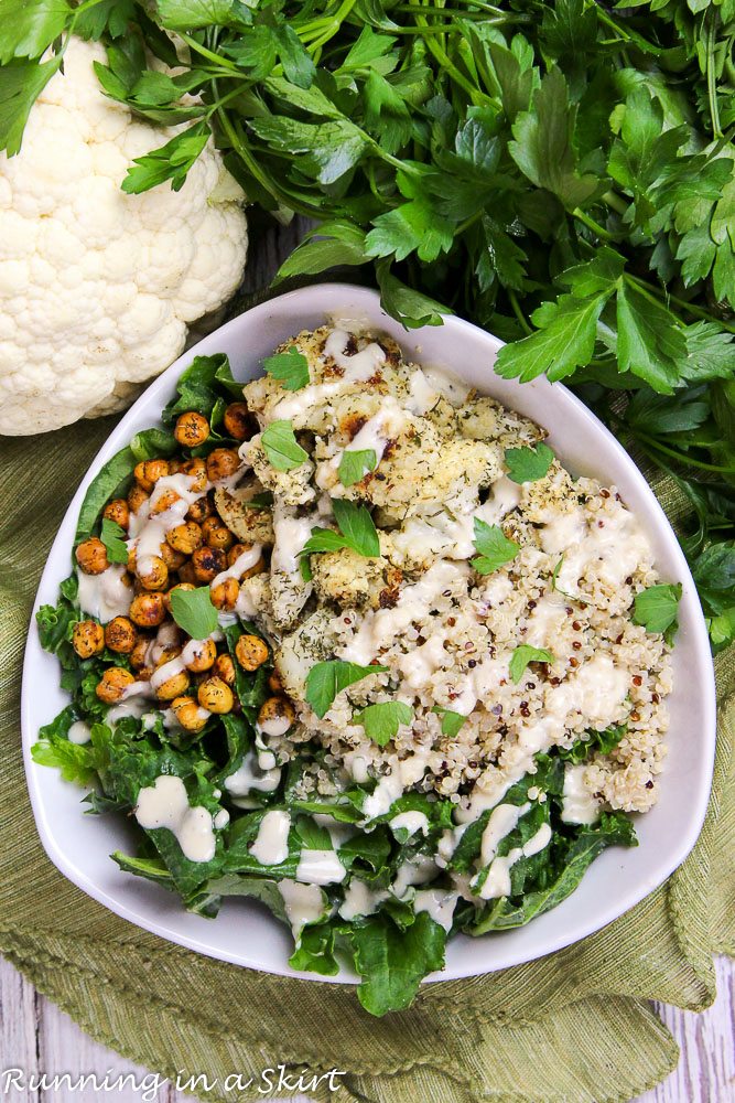 Roasted Cauliflower Salad recipe