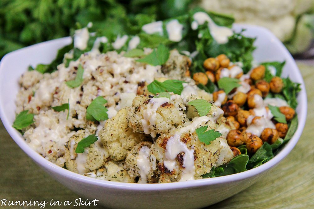 Roasted Cauliflower Salad recipe