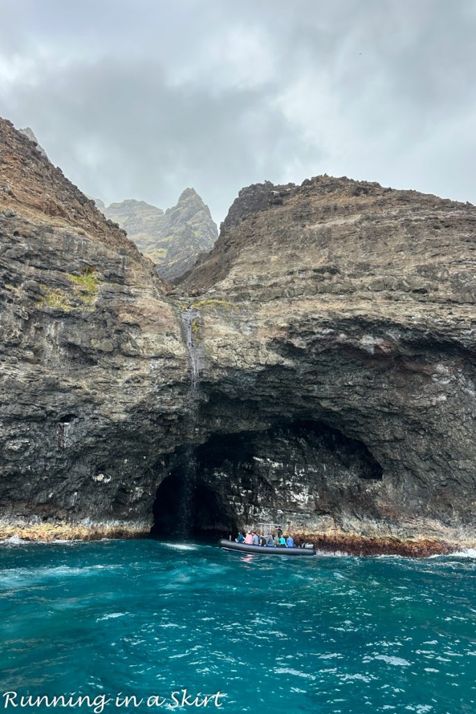 Top Things to do In Kauai with Kids Na Pali Boat Tour