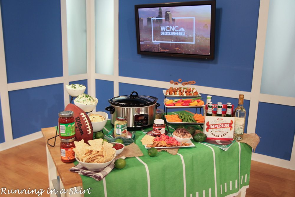 ALDI Super Bowl Party for Less / Running in a Skirt