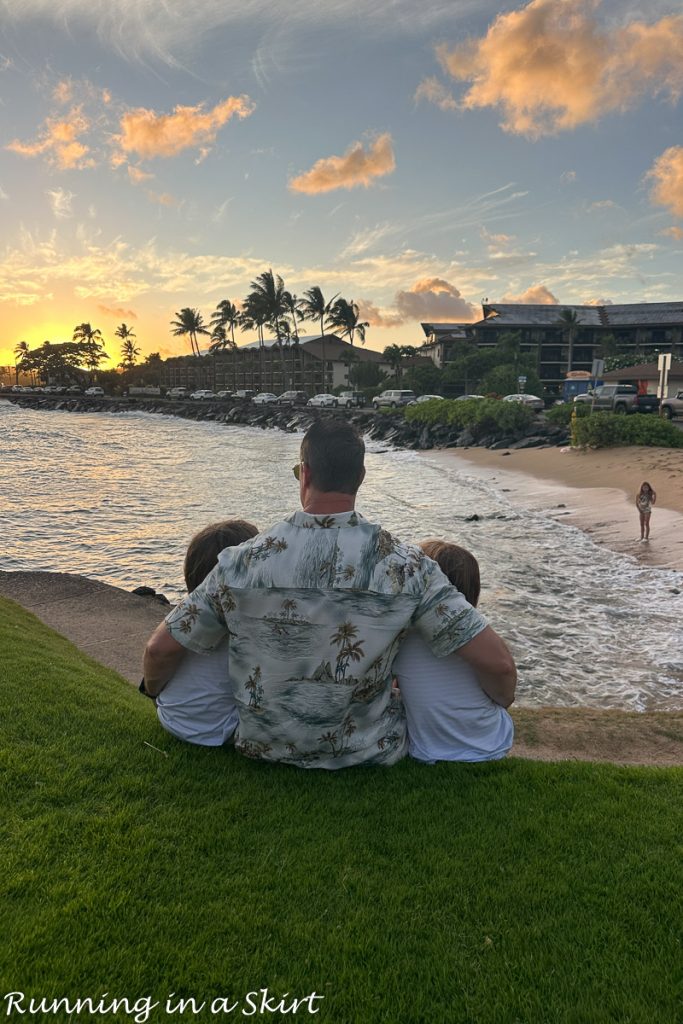 The Beach House sunset.