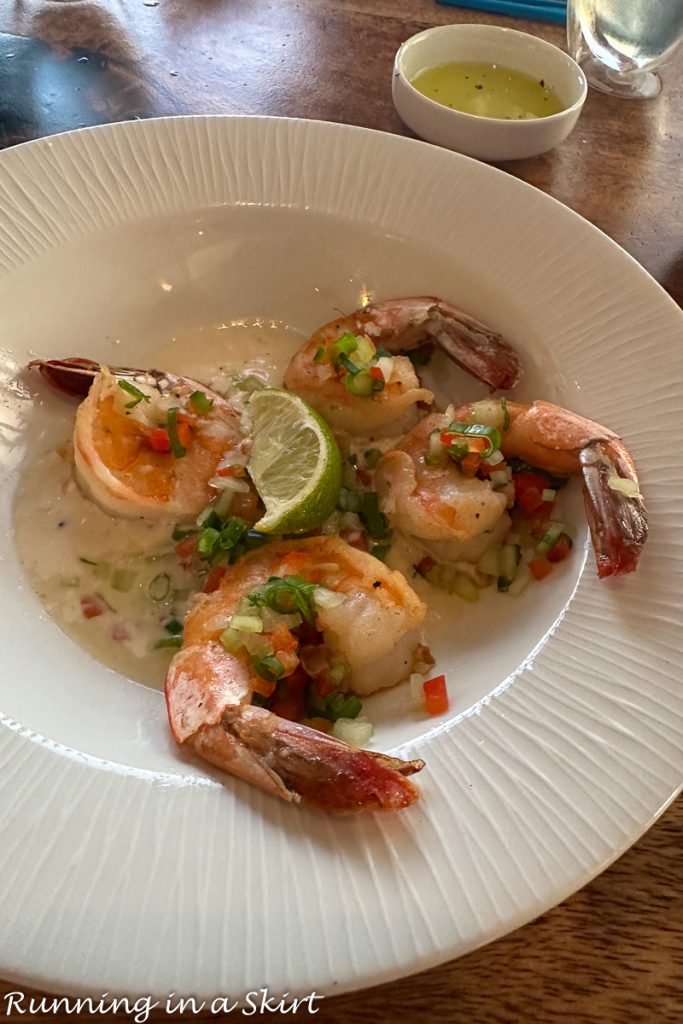 Best Kauai Restaurants shrimp