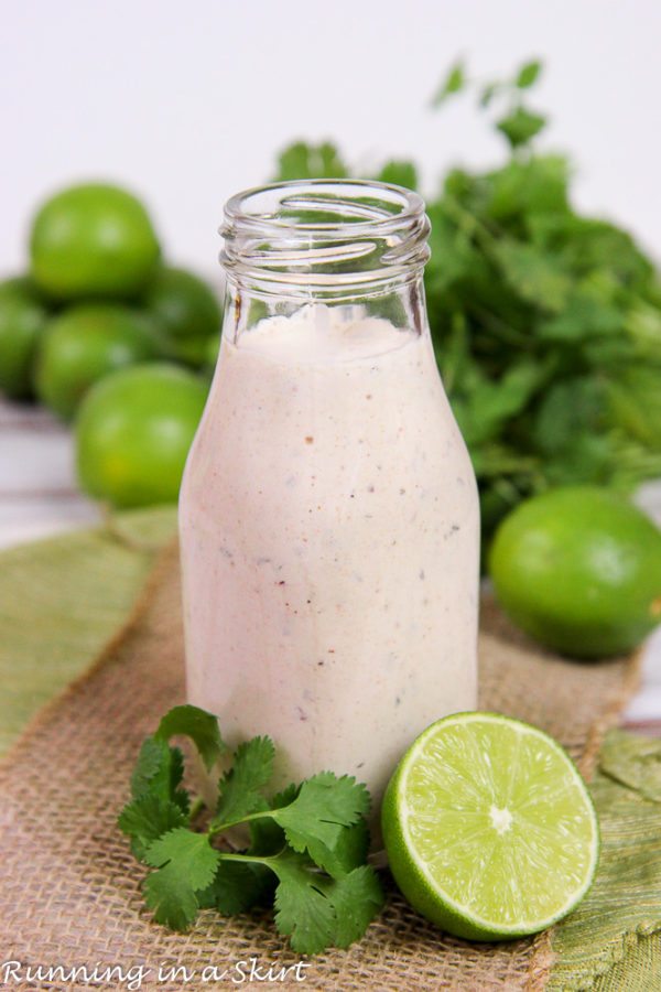 Healthy Chipotle Lime Ranch Dressing recipe